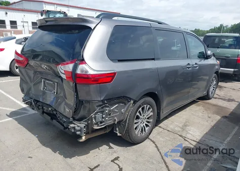 2018 Toyota Sienna Xle Premium 8 Passenger z USA, uszkodzony, nr VIN 5TDYZ3DC6JS939876